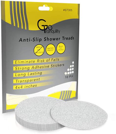 Anti Slip Safety Bathtub Stickers Non Slip Shower Grip Treads To Prevent Slippery Surfaces Clear