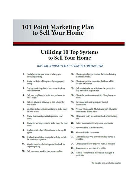 Marketing Plan Template For Real Estate Agents