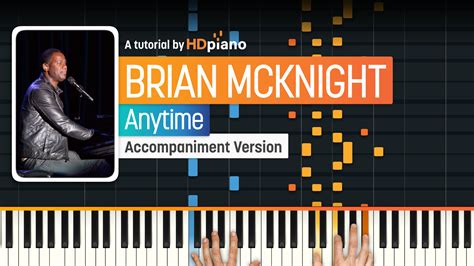 Anytime By Brian Mcknight Piano Tutorial Hdpiano