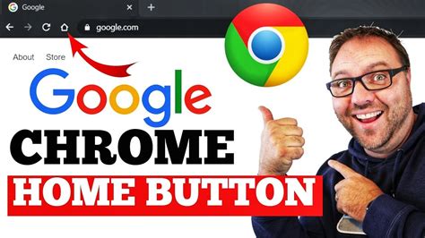 How to Add the Home Button in Google Chrome - YouTube