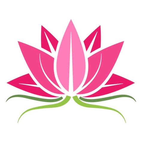 Lotus Plant Icon Transparent PNG SVG Vector Loto Flor De Loto