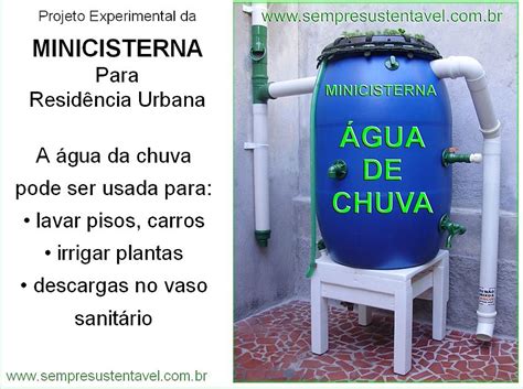 vida sustentável aprenda a fazer uma cisterna e reaproveite a água da chuva