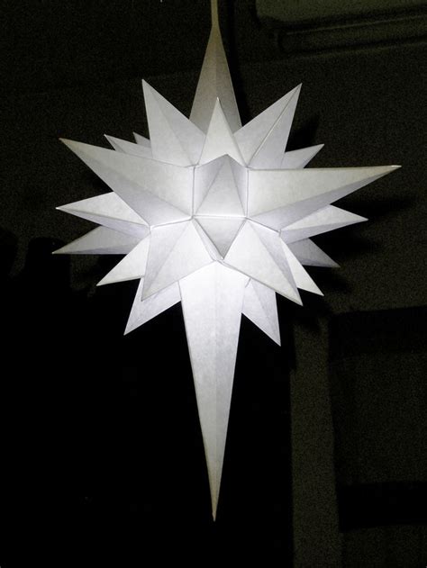 17 Best Images About How To Make Paper Moravian Stars And Other 3d