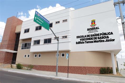 Prefeitura de Sobral Prefeitura de Sobral inaugura novo prédio da Escola de Saúde Pública