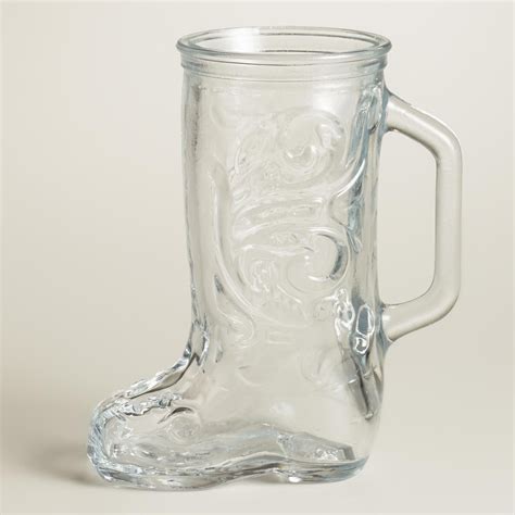 Mini Glass Beer Boots Set Of 2