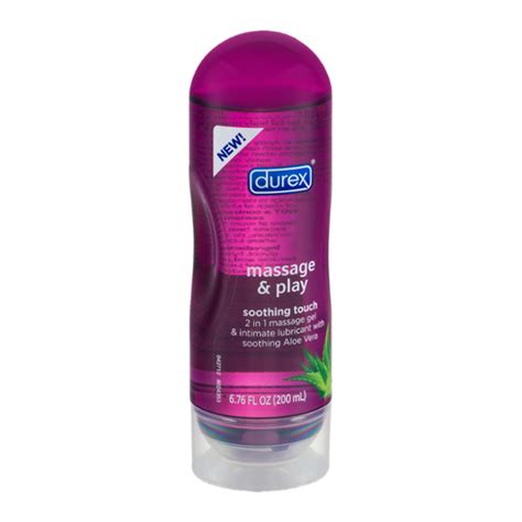Durex Massage And Play 2 In 1 Massage Gel And Intimate Lubricant Soothing