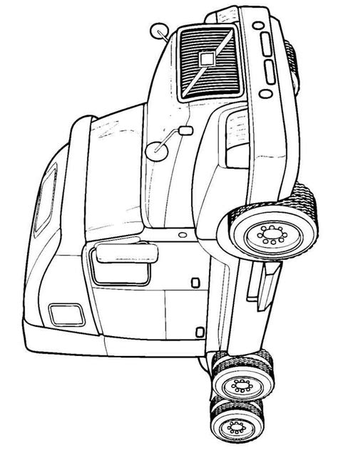 truck coloring pages   print tuck coloring pages