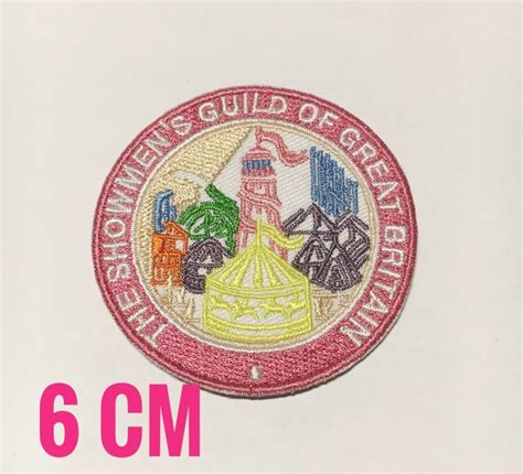 Showmens Guild Of Great Britain Embroidered Patch Etsy