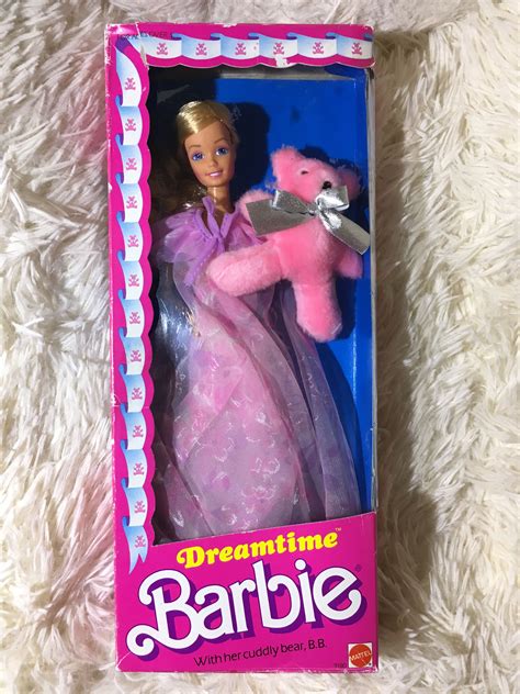 1984 Dreamtime Barbie Etsy 1980s Barbie Dolls Vintage Barbie