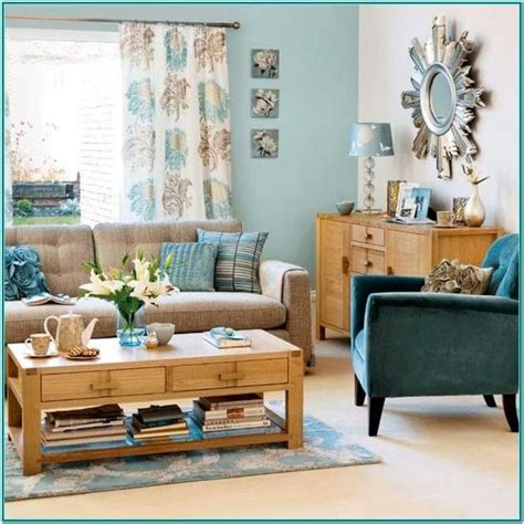 Duck Egg Blue Decorating Ideas Living Room Brown And Blue Living Room