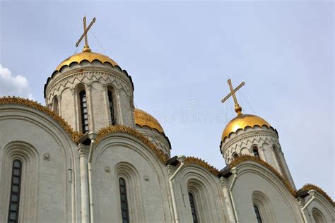 Assumption Cathedral Of The 12th Century In Vladimir Russia Editorial