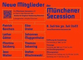 Neue Mitglieder der Münchner Secession