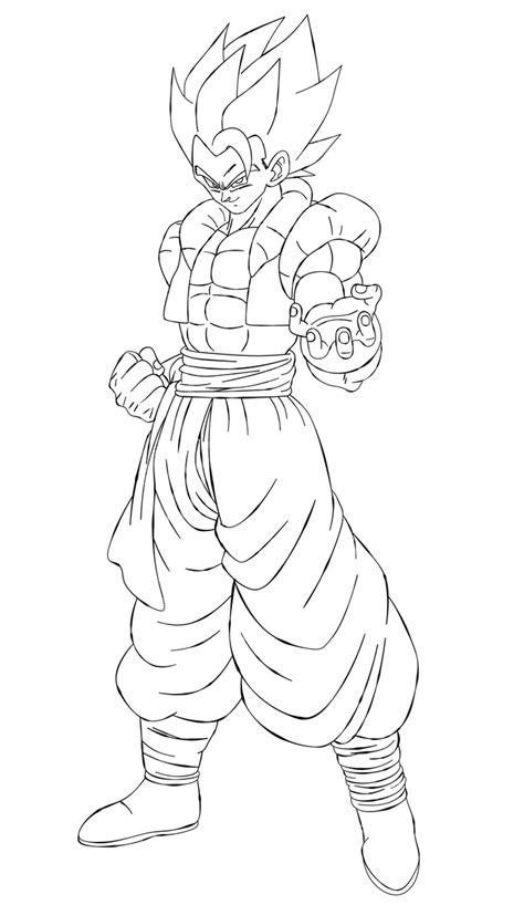 Gogeta Coloring Pages ~ Coloring Pages