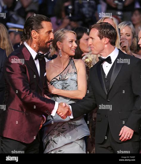 Matthew Mcconaughey L Naomi Watts C And Chris Sparling Arrive On