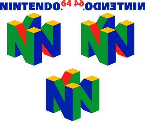 Nintendo 64 Logo In Different Perspectives By Mickeyfan123