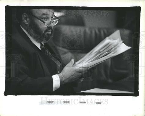 1988 Press Photo City Councilman Clyde Cleveland Historic Images