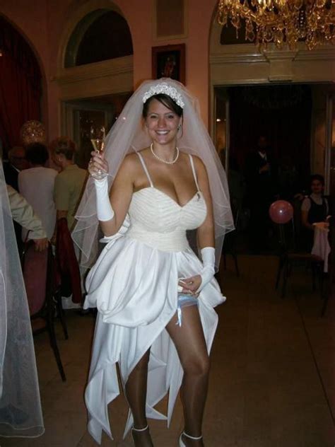 Huge Tits Wedding Dress Free Plumper