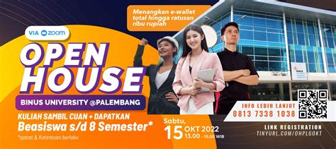 Ikuti Open House Binus University Palembang Oktober 2022 Bulc