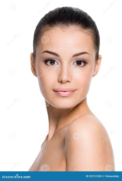 Woman With Beautiful Face Stock Image Image Of Fresh 35151265