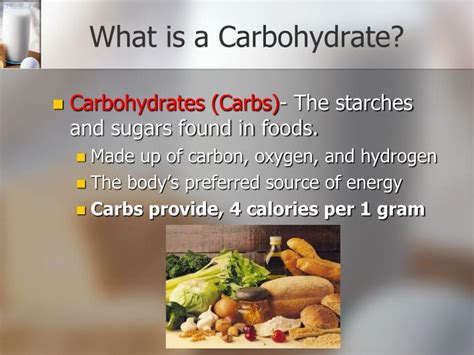Ppt Nutrition Carbohydrates Powerpoint Presentation Id6755627