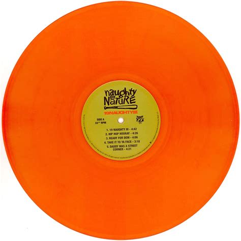 Naughty By Nature 19 Naughty III 30th Anniversary Orange Vinyl