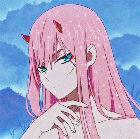 Zero Two Icon Personajes De Anime Anime Estético Foto En Dibujo