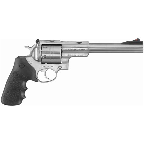 Ruger Super Redhawk Double Action Revolver 454 Casul 45 Colt 75