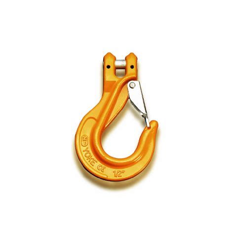 Grade 80 Clevis Sling Hook With Latch Absolute Lifting And Safety