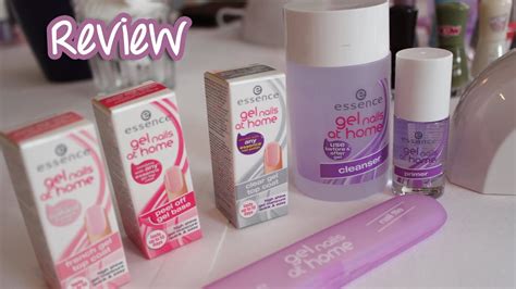 Review Essence Gel Nails At Home Youtube