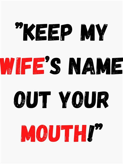 Keep My Wifes Name Out Your Mouth Will Smith Oscars Sticker By