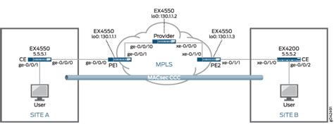 Example Configuring Macsec Over An Mpls Ccc On Ex Series Switches