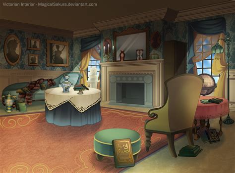 Victorian Interior By Magicalsakura On Deviantart
