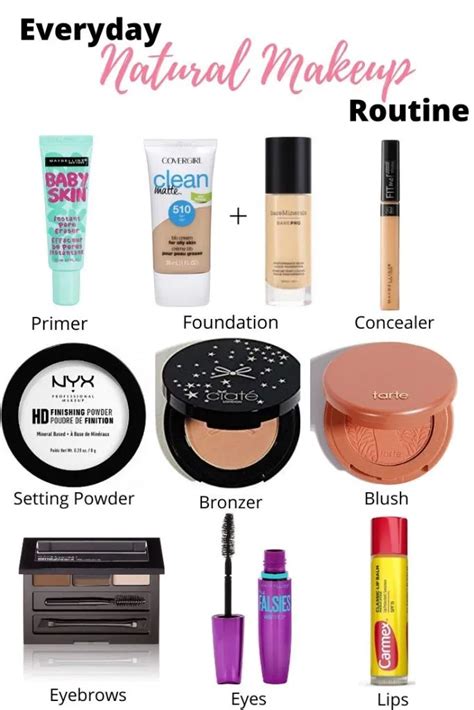 Everyday Natural Makeup Routine This 10 Step Routine Makes Achieving