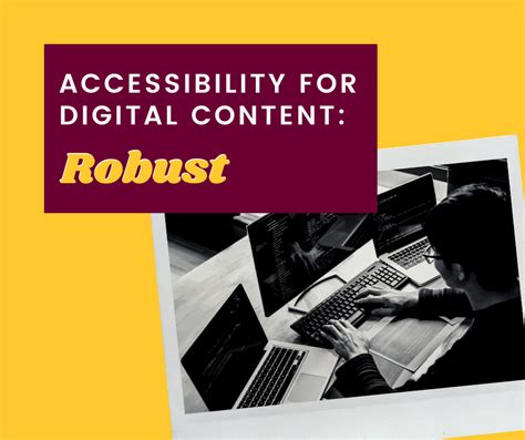 Accessibility For Digital Content Robust Office Of Curriculum And