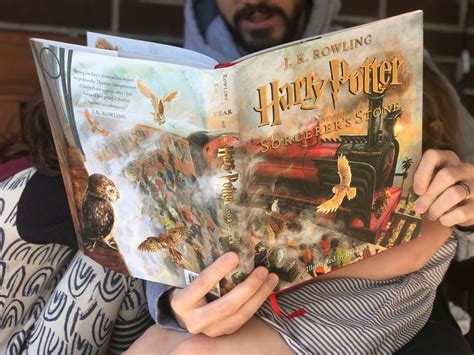 Harry Potters Illustrated Editions Are Remarkable Dad Suggests