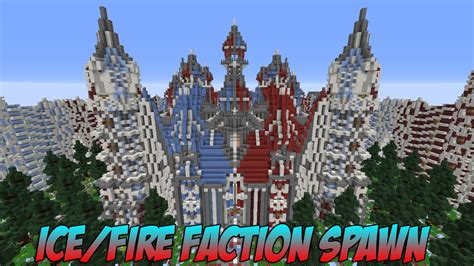 Minecraft Icefire Castle Themed Faction Spawn Shop 17 112