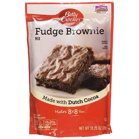 Betty Crocker Fudge Brownie Mix 1025 Ounce Pouches Pack Of 3