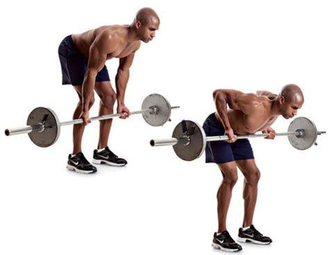 √ Barbell Bent Over Row Form