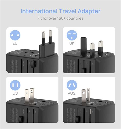 Buy Universal Travel Adapter Scoofex International Plug Adapter With 4