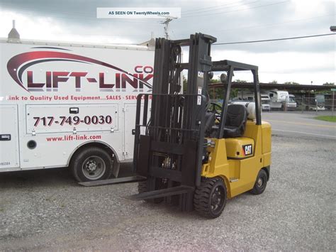 Cat Gc40k Forklift 2007 8000 Lbs Capacity