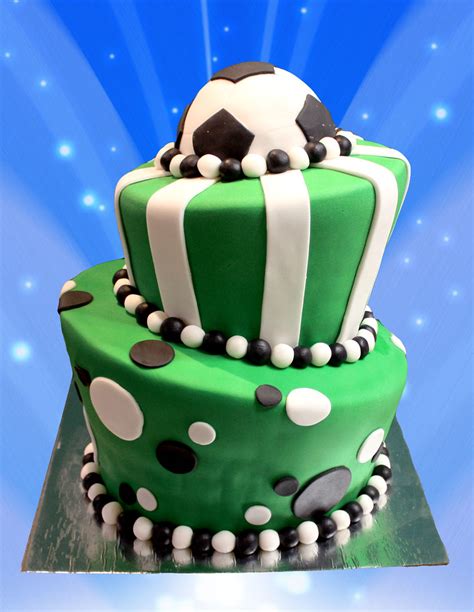 More fun with this football cake for my cousin's daughter's 7 year old son, who had a football party. football cake | Svetlana Nikolova | Flickr
