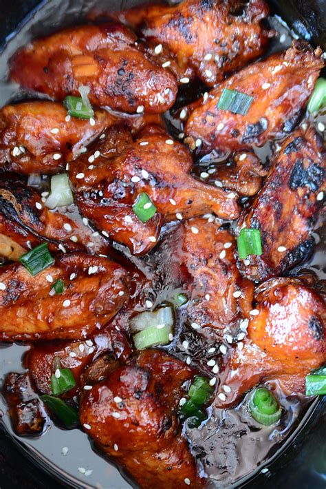 Top 21 Slow Cooker Teriyaki Chicken Wings Best Recipes Ideas And Collections