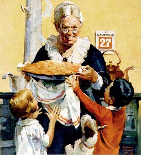 Lecture D Un Message Mail Orange Norman Rockwell Thanksgiving