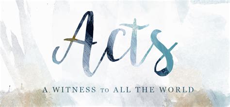 Acts Witnesslg Liberty Baptist Church Of Clermont