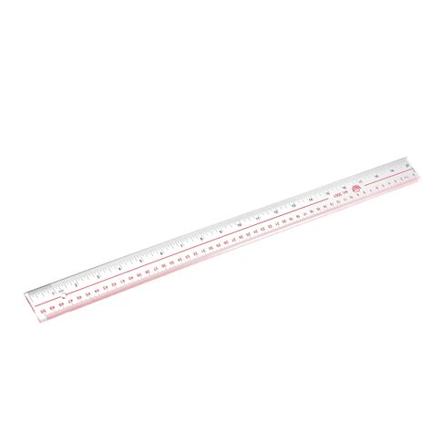 Uxcell 50cm 20 Inch Acrylic Ruler Straight Ruler Measuring Tool Double