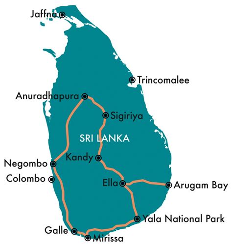 Reisjunk De Ultieme Reisroute Voor Sri Lanka Tips Sri Lanka
