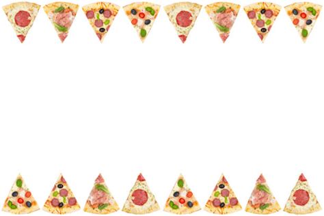 Pizza Border Stock Photos Pictures And Royalty Free Images Istock