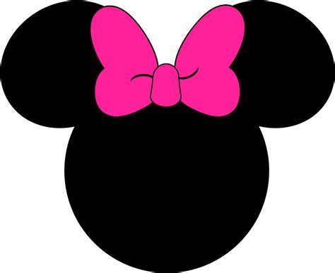 Download Transparent Silhouette Minnie Mouse At Getdrawings Minnie