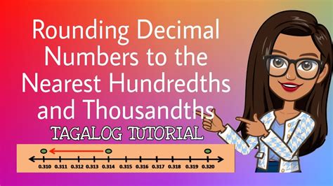 Rounding Decimal Numbers To The Nearest Hundredths And Thousandths