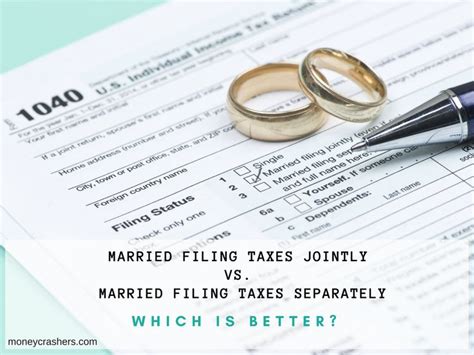 Married Filing Taxes Jointly Vs Separately Which Is Better Filing